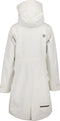 Didriksons Ilma - Dames Parka - Waterdicht en ademend - White Foam - Maat 38