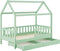 Juskys Marli - Kinderbed - 90 x 200 cm - Inclusief bedlades - Mint