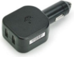 Zebra CHG-AUTO-USB1-01 - Auto oplader - USB x 2 - Zwart
