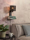 GOOD&MOJO Wandlamp Java - Bamboe/Zwart - 30x22x52cm - Binnen Modern