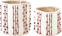 Beliani KHEL - Mand - Beige - Katoen