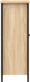 vidaXL - Dressoir - 70x30x80 - cm - bewerkt - hout - sonoma - eikenkleurig