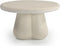 Salontafel Bailey rond beton 70x70x40 cm