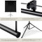 tectake® Projectiescherm - Homecinemaprojectorscherm met Statief - Traploos instelbaar HD - Diverse Maten (152 x 152 cm | Nr. 402513)