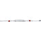 Lilly Plaatarmband - gourmetschakel 14 cm