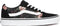 Vans WM Ward - Lage Sneakers - Sidestripe logo - (Flowers & Checks) Black - Maat 39
