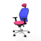 Jorquera Piqueras y Crespo 2D086N1 - Bureaustoel met hoofdsteun - Verstelbare hoogte - Roze