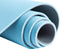 Yogamat - antislip - 173x58 - blauw