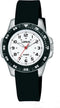 Lorus RRX53HX9 - Kinder Horloge - 10 ATM waterdicht - Zilver/zwart
