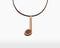 Houten Ketting – Muzieknoot – Esdoorn & Walnoot