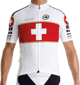 Assos-fietsshirt-SS Suisse Olympic