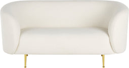 LOEN - Tweezitsbank - Wit - Polyester