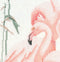 Thea Gouverneur - Borduurpakket met telpatroon - 1070A - Voorgesorteerde DMC Garens - Flamingo - Aida - 38 cm x 65 cm - DIY Kit