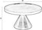 Zuiver Floss Salontafel Rond 60 cm Wit