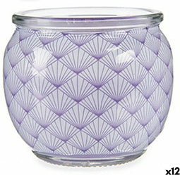 Geurkaars Lavendel 7,5 x 6,3 x 7,5 cm (12 Stuks)