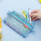 Lefancy nylon reistas met ritssluiting, ultralichtgewicht voor kantoorreizen, 3 stuks, assorti A4 & A5 & A6 blauw
