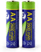 EnerGenie EG-BA-AA26-01 - Oplaadbare Ni-MH batterij AA - 2600mAh (2 stuks)