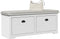 vidaXL - Gangbank - BODO - 114x40x45 - cm - wit
