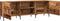 vidaXL - Tv-meubel - 150x30x50 - cm - bewerkt - hout - oud - houtkleurig