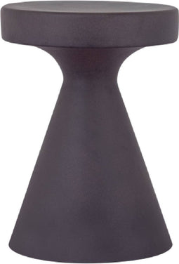 PTMD Bijzettafel Fuzzy - 30x30x40 cm - Ijzer - Paars