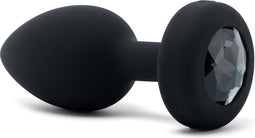 B-Vibe - Vibrerende Juwelen Plug M/L Zwart