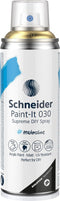 Schneider spuitbus verf - Paint-it 030 - DIY spuitverf - acrylverf - 200ml - goud metallic - S-ML03051066