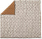 Speelkleed 120X120 cm - nuuroo - Biologisch katoen - Vierkant - Nature Leaf - Voor thuis of op reis