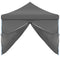 vidaXL - Vouwtent - pop-up - met - 8 - zijwanden - 3x9 - m - antraciet