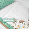 Gewatteerd beddengoed met ritssluiting HappyFriday Moshi Moshi Happy Sloth Multicolour 90 x 200 cm