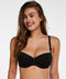 Hunkemöller Maya - Voorgevormde BH - Beugel met kant - Zwart - Maat E90