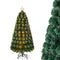 Coast Kunstmatige Kerstboom - 150 cm - 170 LED Lampjes - Groen - Met Ster & 8 Lichtstanden