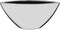 Mica Decorations- Binnenpot Ovaal KYRA L46B16H16.5 - Zilver