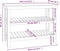 vidaXL - Werkbank - 110,5x50x80 - cm - massief - grenenhout