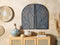 Beliani OGAN - Wanddecoratie - Blauw - MDF