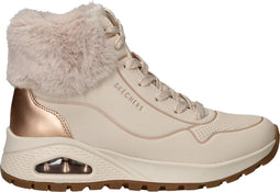 Skechers Uno Rugged - Veterboots - Herfst/Winter - Creme