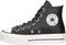 Converse Chuck Taylor All Star Lift Hi Sneakers Dames - Leren Sneaker - Zwart - Maat 36