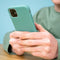 iMoshion Hoesje Geschikt voor iPhone 11 Hoesje Siliconen - iMoshion Eco-Friendly Backcover - Groen
