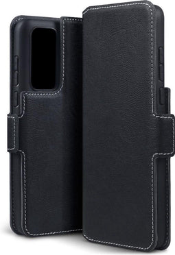 Qubits - slim wallet hoes - Geschikt voor Huawei P40 - Zwart