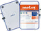 Molin - Magnetisch bord - Dubbelzijdig 16,5 x 21 cm - Wit