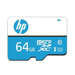 Micro SD geheugenkaart met adapter HP HP-MSDCWAU1-64GB 16 GB 64 GB Klasse 10 100 Mb/s