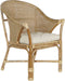 Leunstoel DKD Home Decor Wit Bruin 66 x 50 x 90 cm