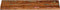 vidaXL - Tafelblad - rechthoekig - 70x20x2,5 - cm - massief - gerecycled - hout