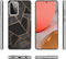 iMoshion Hoesje Geschikt voor Samsung Galaxy A72 Hoesje Siliconen - iMoshion Design hoesje - Zwart / Meerkleurig / Goud / Black Graphic