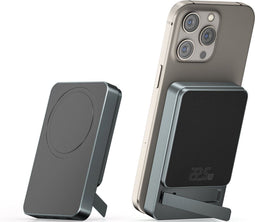 4smarts Wireless OneStyle 5000mAh kompatybilny z MagSafe, czarny