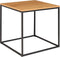 House-Nordic-Bijzettafel-Avery-eikenkleurig-en-zwart