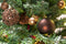 Christmas Gifts Kerstballen Set Koper - 100 Kunststof Kerstballen - Verschillende Afwerkingen - Ø 3/4/6 cm