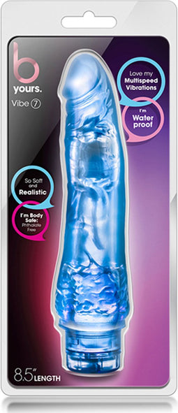 Blush Vibrator Love Toy B YOURS VIBE 7 Blauw