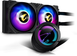 Gigabyte AORUS Waterforce 240 - AIO vloeibare koeling - ARGB verlichting - Zwart