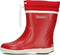 Bergstein Winterboot - Unisex Junior - Natuurrubber met warme voering - Rood - Maat 26