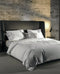 YELLOW Velvet Touch Dekbedovertrek - Eenpersoons - 140x200/220 cm - Optical White